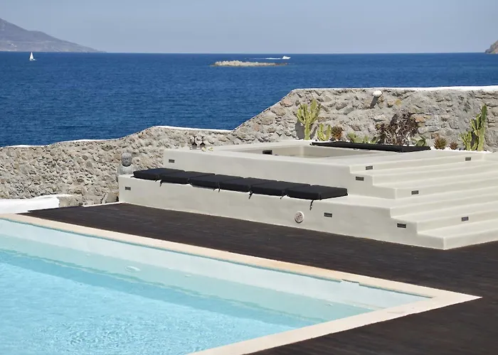 Sea Front Pool-hot Tub By Calypso Sunset * Agios Ioannis Diakoftis